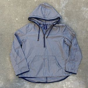 Vintage 90s anorak gap plaid acket